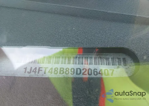 2009 Jeep Patriot Limited z USA, uszkodzony, nr VIN 1J4FT48B89D206407